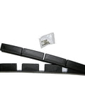 12-inch replacement vacuum magnet bar for upright vacuums, black plastic with mounting screws.