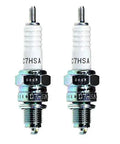 Two Pack Standard Nonresistor Spark Plug 4629 for 50cc 110cc 150cc Motorcycles ATVs Dirt Bikes Go Karts Quads