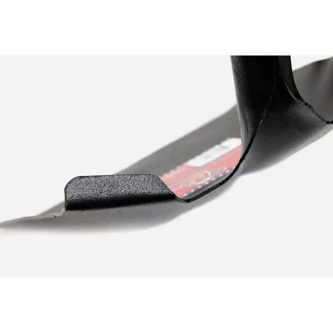 Close-up of Heavy Duty Square Point Shovel With 14 Gauge Steel Head And Long Fiberglass Handle For Landscaping And Gardening, 60 Inch Made In USA.