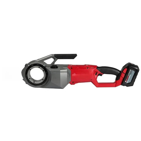Sweet Heavy Duty Replacement Gear Fitting Milwaukee M18 Brushless Multi Speed Pipe Threader Kit With One Key Tech Plus Alloy Build Handles Hard Grinding On Job Sites Without Breaking Down For Pros Who Need Killer Reliable Tools To Get Job Done Fast. shown with alloy housing