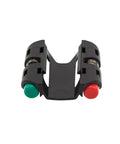 Explorer 2 Coax Test Kit component with black plastic body, green and red buttons, part of Cable Tester Wire Tracer Coax Mapper And Remotes.
