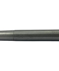 MT2 precision steel lathe alignment test bar mandrel, 180 mm OAL, side view
