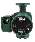 Badass Cast Iron Circulating Pump With Durable Bronze Cartridge Built To Outlast The Competition Smooth Whisper Quiet Operation High Capacity Output No Drama Easy Swap For Zero Zero Seven F Five side view showing motor and connections.