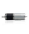 Planetary DC Reduction Motor With Beefy Torque Metal Gearbox, Low Speed 12V Drive, 42 RPM, Durable Gear Train, side view