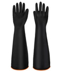 Tough As Nails 22 Inch Heavy Duty Rubber Gloves For Household Chores And Professional Cleaning Reusable Chemical Resistant Safety Gear.