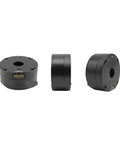 Side and front views of 0.99Nm 220RPM High Torque Robotic Arm Servo Motor With 19 Bit Encoder MHF7015 in black aluminum body for precision robotics.