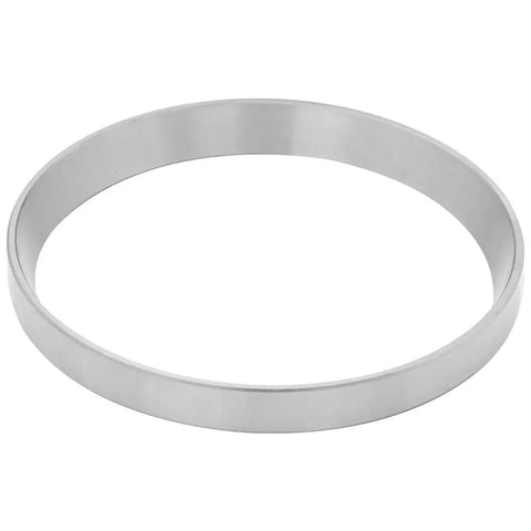 Beefy Tapered Roller Bearing Set Cone JP12049A And Race JP12010 for auto axle, showing metal race component close-up