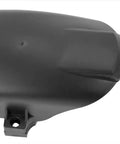 Close-up of Mudguard Wing With Built In Brake Light Upgrade For M4 Electric Scooter All Weather Splash Guard, ABS plastic.
