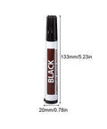 Furniture Wood Repair Marker For Floors And Tables Easy DIY Scratch Fix Pen For Stains Quick Dry Long Lasting Professional Grade Wood Touch Up For Cabinets And Tables Black Finish, dimensions showing 133mm height.
