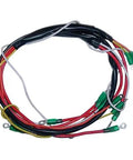 Heavy Duty Alternator Conversion Wiring Harness For Ford Tractors And Backhoe Loaders Kick Butt Plug Play Electrical Upgrade Kit with colorful wires and terminals.