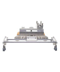 Fast Flip Precision Belt Grinder Jig With Quick Adjust Angle Guide heavy-duty CNC cut base with smooth slide rail and stainless hardware.