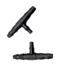 Leakproof Hose Fittings Kit 2000 Pcs Barbed Tee Connectors 3 To 5 Mm And 4 To 7 Mm Three Way Hose Splitters For Garden Watering And Irrigation Easy To Install Quick Connect System black plastic tee connectors for 3-5 mm and 4-7 mm hoses
