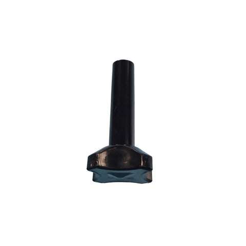 Top Shelf Long Screw Nut Clamping Bolt Accessory For Soft Serve Ice Cream Machines, heavy-duty black plastic clamp with diamond base.