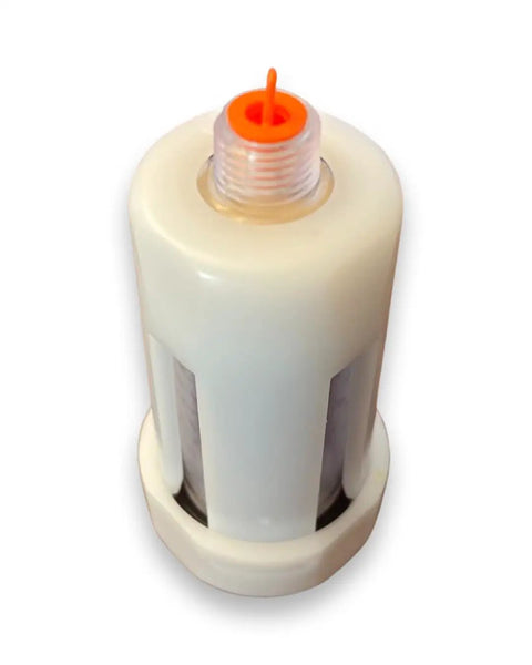 Must-Have Inline Desiccant Air Dryer For Spray Guns And Pneumatic Tools, 15 SCFM, 125 PSI, 1/4 In NPT, Mounts Directly To Gun Or Mini Regulator, DFD-10 Pack Of 2, Removes Dirt, Water Vapor And Oil Vapor For Clean, Dry Air