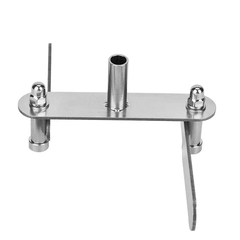 No Nonsense Dead Center Finder And Stainless Steel Woodworking Marking Gauge close-up, showcasing solid build and precise layout features.