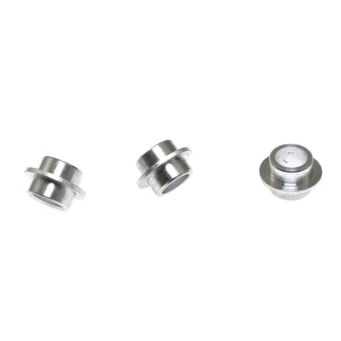 16 Pack 8mm Roller Skate Bearing Spacers Aluminum Silver for Inline Skates Quad Roller Skateboards and Scooters with Smooth Shaft Rotation