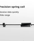 Precision spring coil of UT106 Dual Band Magnetic Base Ham Radio Antenna With SMA Female Connector for data reception.