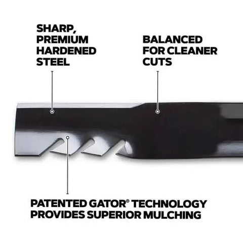 Heavy Duty Replacement Lawn Mower Blades For 42 Inch Deck With 21 Inch Cut Width And Five Point Star Mount Easy To Drop Right In For Husqvarna Craftsman Plus Ride On Tractors Made To Crush Grass And Keep Your Lawn Spotless