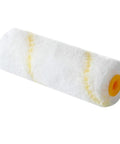 20 Pack 4 Inch Paint Roller Covers High Density Microfiber Sleeves No Sweat Home Wall Painting Drywall Repair Smooth Finish Weekend Warrior Essential Home Gear showing a single white microfiber roller cover.