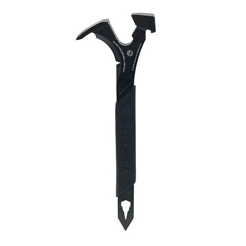 18 Inch Annihilator Utility and Wrecking Bar for Demolition and Concrete Forms with drywall ripper, board adjuster, USA