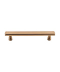 Kingsbridge Cabinet Pull 6-3/8 Inch Length In Honey Bronze Finish From Devon Collection Center-To-Center 5-1/16 Inch