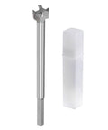 Forstner drill bit, 16mm, tungsten carbide, gray; includes plastic storage case