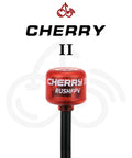 FPV Antenna 5.8G Cherry2 123mm RHCP SMA with red cap and black stem for Freestyle Racing Drones, optimized for FPV use.