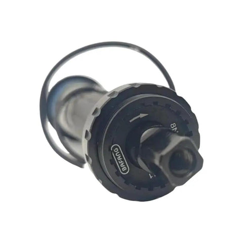 Center Axis Torque Sensor With 120Mm Opening Width And 200Mm Total Length Purple Plug Design Pro Grade Replacement Compatible With SR PA261 Model Torque Sensor, side view.