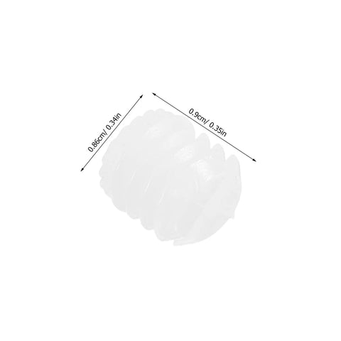 OSALADI hinge dowel, white plastic disk about 0.86×0.9 cm for door and bathroom furniture.