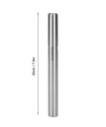 Solid Straight Shank Collet Chuck Holder For Rear Pull Lathe Machining C20 DC08 200L, high-speed steel, 20cm length