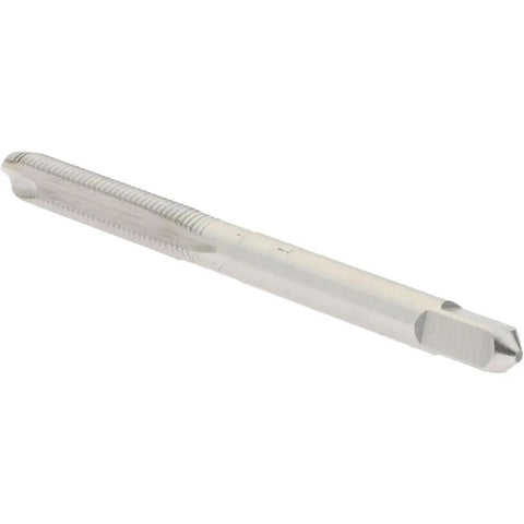 Spiral Point Tap M4 X 0.7 Coarse Thread High Speed Steel Plug Tap With Bright Finish Heavy Duty 2 Flutes For Through Holes