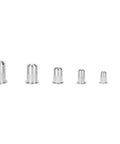 205-Piece M3 To M10 Stainless Steel Rivet Nut Kit showing size range on white background