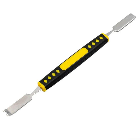 Durable Metal Crowbar Pry Tools Set for Electronics Repair Opens Phones Tablets Watches and More Battery Opener Double-End Tool