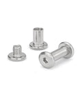 Tough As Nails Hex Head Bind Screws And Barrel Nuts Featuring M3 M4 M5 Threads Molded From Heavy Duty 304 Stainless Steel for secure fastening.