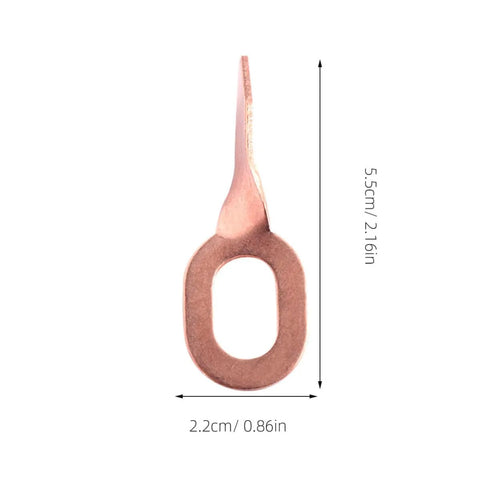 50Pcs Sheet Metal Gripper Aluminum Repair Part Golden for Welding Durable Car Sheet Metal Tool Kit for Welding and Collision Repair Ergonomic Grip Smooth Edges Safe Precise Repairs, 5.5cm copper