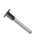 Professional 1/4 Inch Shank Arc Bending Router Bit For T-Slot Grooving Cutter, stainless steel, ideal for corner bending in MDF projects.