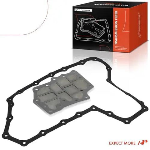 Easy Install Automatic Transmission Fluid Filter With Pan Gasket Fits Nissan Altima Murano Maxima Quest 2003 Through 2016 JF010E