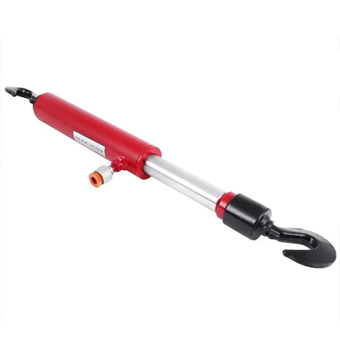 Heavy Duty Hydraulic Pull Back Ram For Porta Power Featuring 10 Ton Capacity With 26 Inch Stroke Built Like A Tank For Real Garage Jobs Yet Smooth Acting Carbon Steel Makes No Nonsense Auto Repair Easy In Red