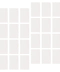 Stacked Newsprint Packing Paper Cushions for Shipping And Moving, Lightweight Wrapping Sheets, 50 Pack, arranged on a white background