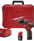 Heavy Hitter Cordless Compact Rotary Hammer Drill Driver Kit with case, charger, and battery, designed for drilling and driving tasks.