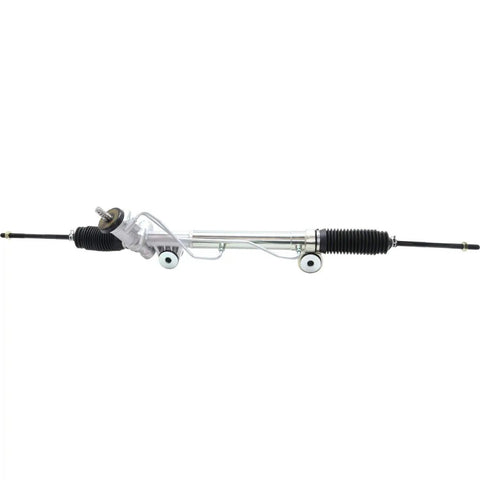 Heavy Duty Steering Rack And Tie Rod End Kit Straight Up Direct Fit For 99 Through 06 Chevy Silverado 1500 Gmc Sierra 1500 showing full assembly view.
