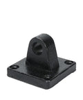CA Series Link Base Single Ear Mounting Bracket For Pneumatic Cylinders CA80 Iron Mounting Accessory with rust prevention side view