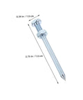 Metal spike for Heavy Duty Lawn Aerator Shoes With Metal Peg Spikes 12 Pair Durable Soil Loosening Tool For Grass Aeration Promotes Healthy Root Growth And A Lush Patio And Garden