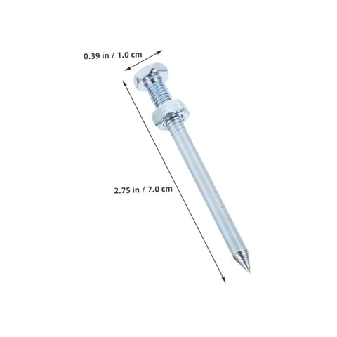 Metal spike for Heavy Duty Lawn Aerator Shoes With Metal Peg Spikes 12 Pair Durable Soil Loosening Tool For Grass Aeration Promotes Healthy Root Growth And A Lush Patio And Garden