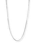 Delicate 0.7Mm 18 Inch Sterling Silver Box Chain Necklace With 925 Stamp Made In Italy Lobster Clasp Lightweight Must Have Go To Jewelry