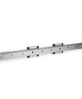LMLF24B-400-2R Miniature Linear Guide Rail with two 24mm width slide blocks, precision linear motion system for equipment