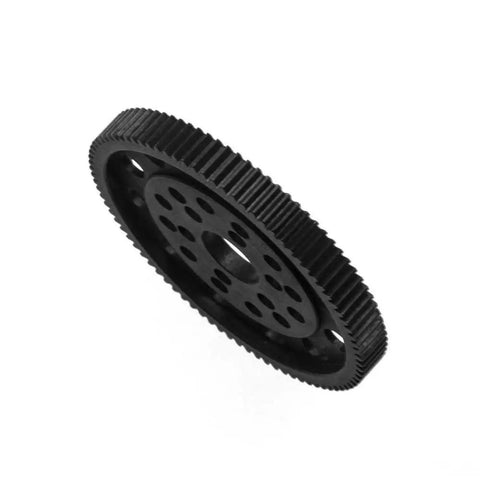 Steel Spur Gear 48P 87T For 1/10 RC Crawler Beefed-Up Alloy Center Gearbox Replacement Fits Axial SCX10 side view