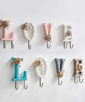 Pack Of 2 Killer Wall Mount Hooks Designed With Real Deal Home And Love Script Designs For Hanging Coats Hats Towels In Entryways Bathrooms Featuring A Slick Black Finish And Hella Strong Build.