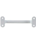 Heavy Duty Zinc Alloy Sliding Barn Door Handle For Glass Doors And Garage Gates White Finish 2 Pack 4.72 By 1.46 By 1.06 Inches Rust Resistant Durable Pull Handles, front view.