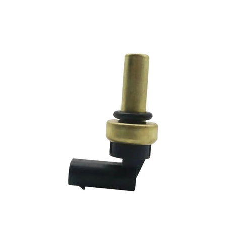 Straight Shot Coolant Temperature Sensor Replacing Oem 12641073, brass and plastic construction, direct fit for engine cooling systems.
